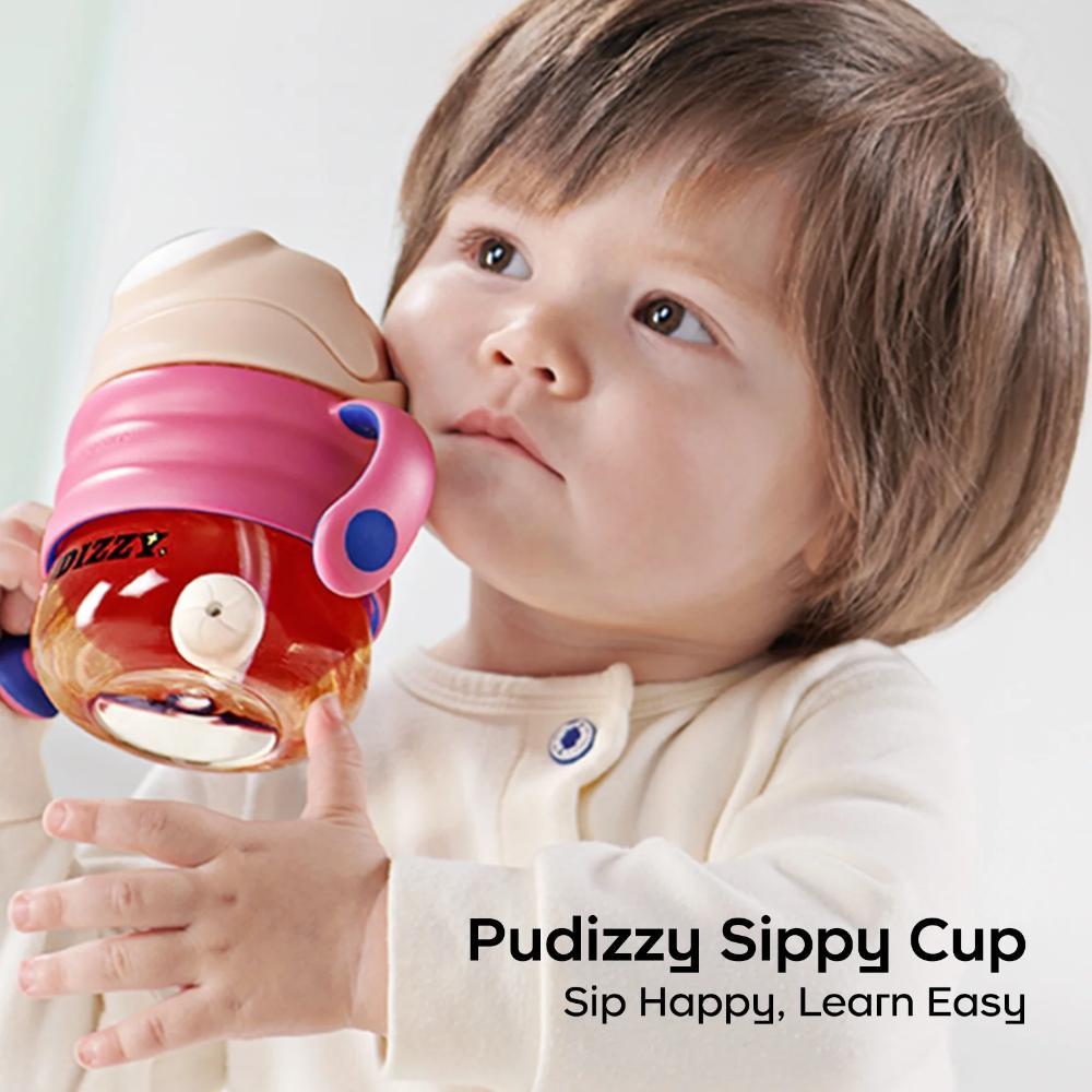 Babycare - Pudizzy Sippy Cup - Green/Yellow - 300ml