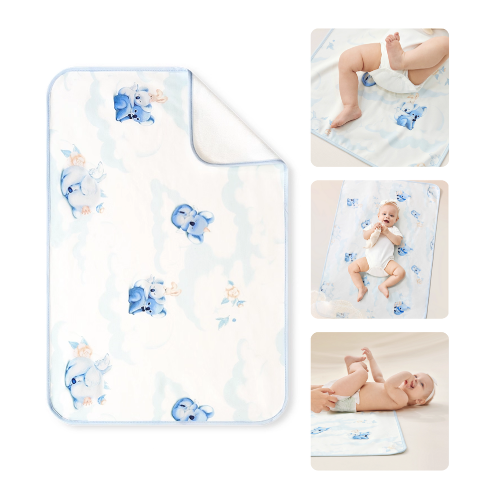 بيبي كير - سجادة تغيير حفاضات مقاومة للماء للأطفال - 50×70 سم