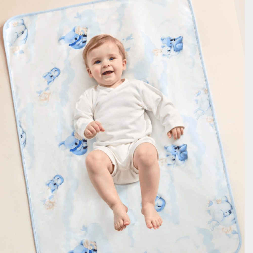 بيبي كير - سجادة تغيير حفاضات مقاومة للماء للأطفال - 50×70 سم