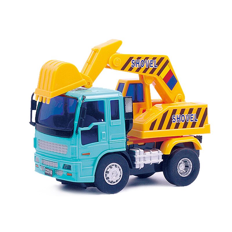 Babycare - Mini Shovel Push Car Toy - Light Blue