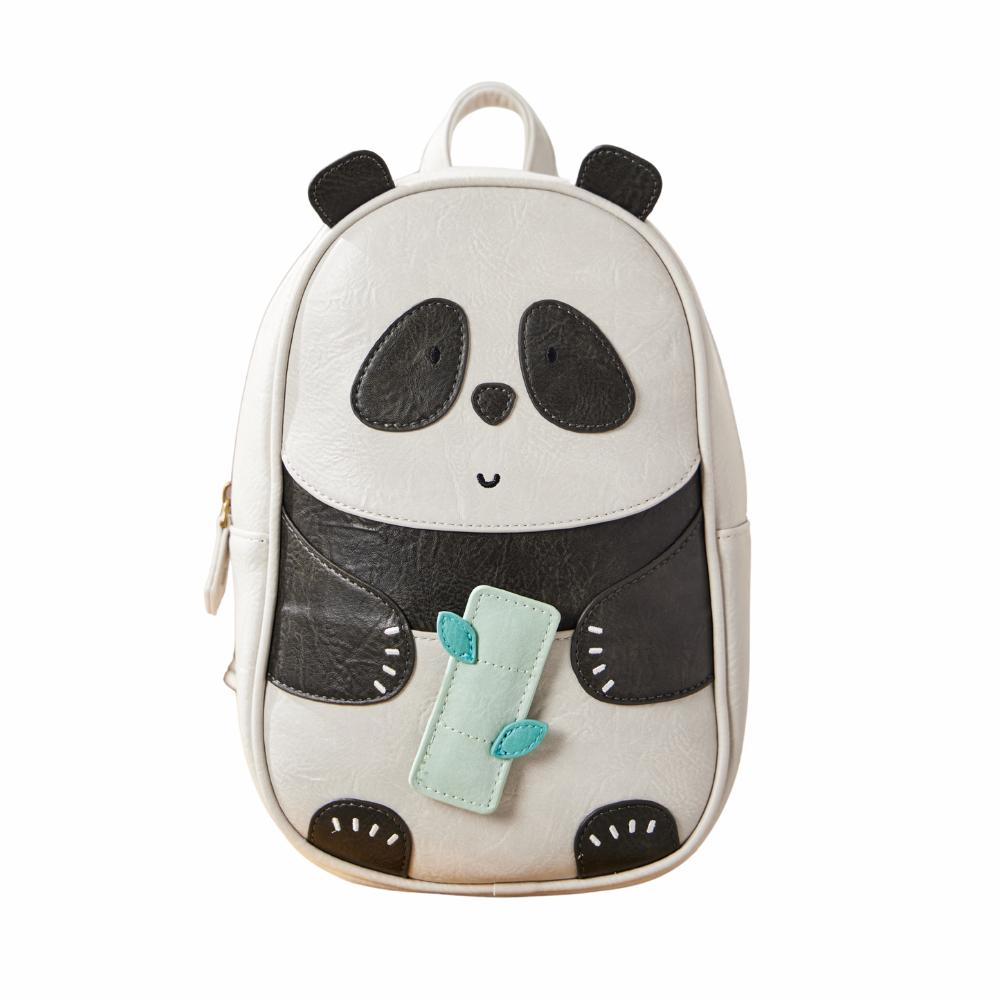 Babycare - Kids Backpack - Panda - White/Black - Large