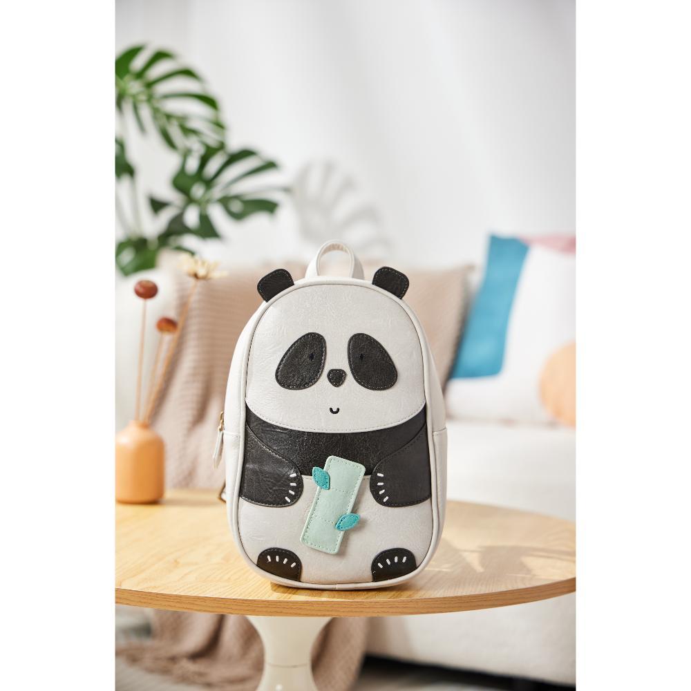 Babycare - Kids Backpack - Panda - White/Black - Large