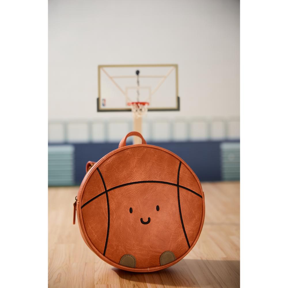 Babycare - Kids Backpack - Basketball - Orange/Black - Small