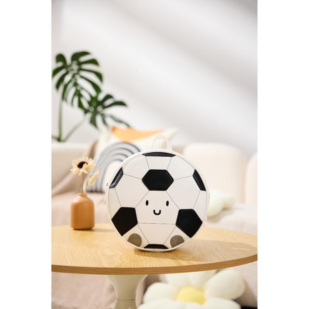 Babycare - Kids Backpack - Football - Black/White - Small