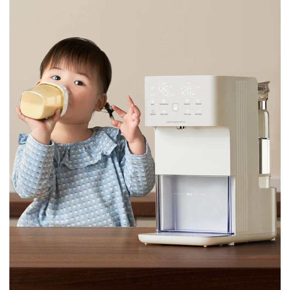 Babycare - Smart Temperature Controlled Water Kettle - White/Grey