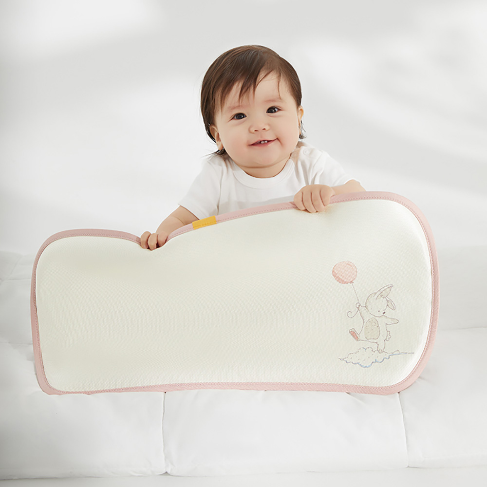 Babycare - Cooling Silk Pillow Rabbit - Pink