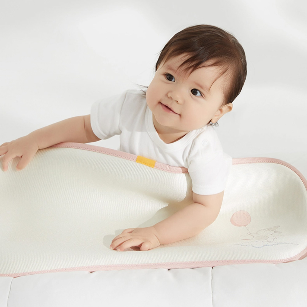 Babycare - Cooling Silk Pillow Rabbit - Pink