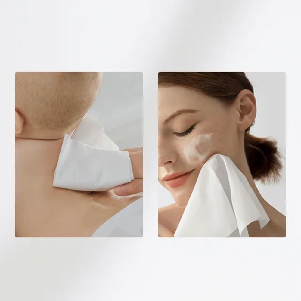 ووبابي - مناشف قطنية ناعمة على شكل أرنب