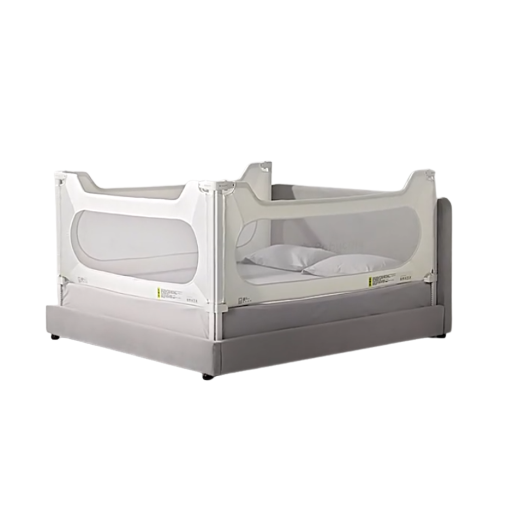 بيبي كير - حاجز سرير أطفال ثلاثي الجوانب