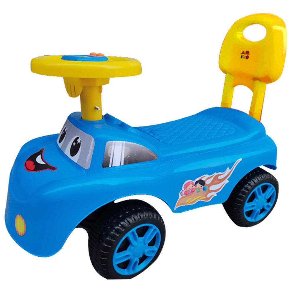 كيكو - سيارة ركوب مع موسيقى - أزرق