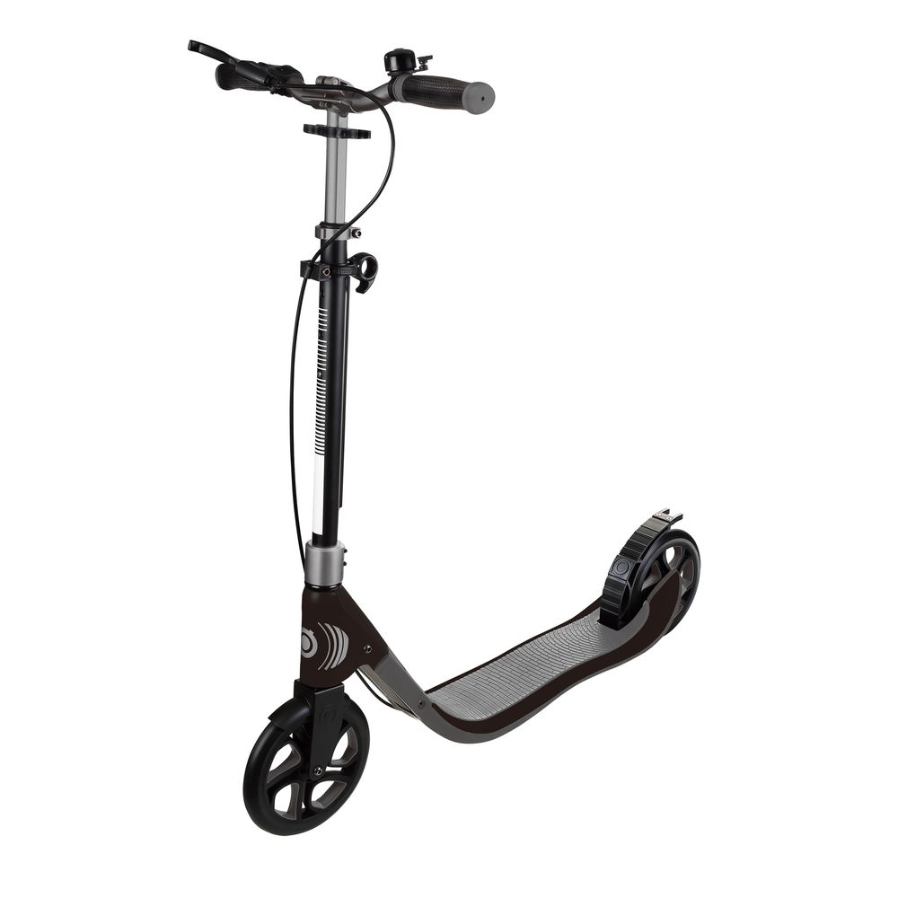 Globber - One NL 205 Deluxe Manual Scooter - Titanium/Charcoal Grey