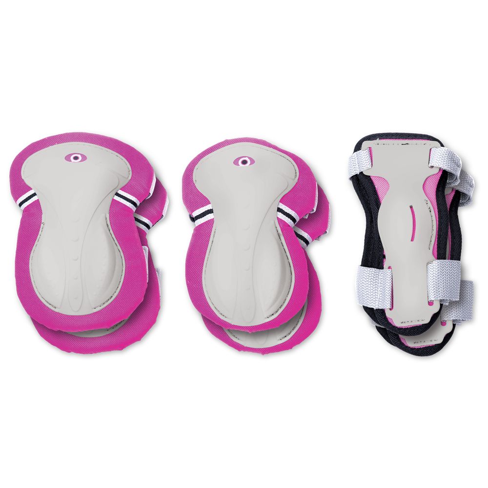 Globber - Junior Protective Gear Set - Deep Pink - XS - 6 Pcs