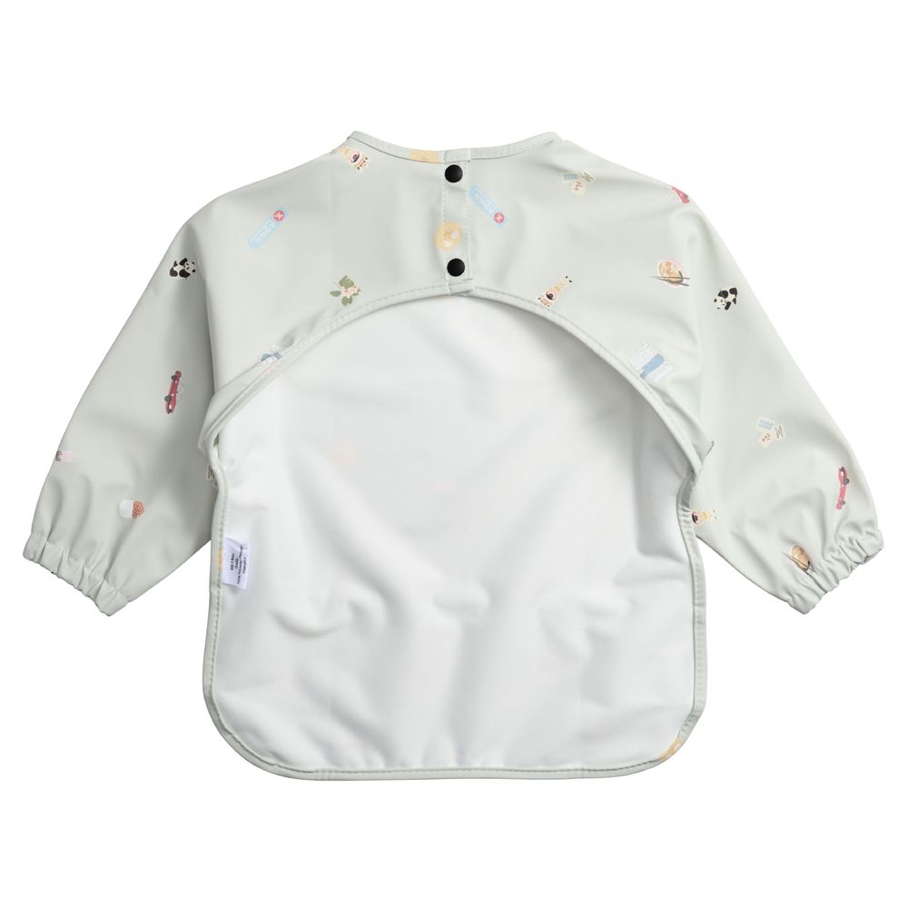 Milk It Baby - Waterproof Long Sleeved Bib - Hong Kong City
