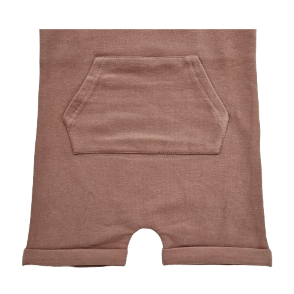 Issy & Lilo - Organic Cotton Dungaree - Almond Brown