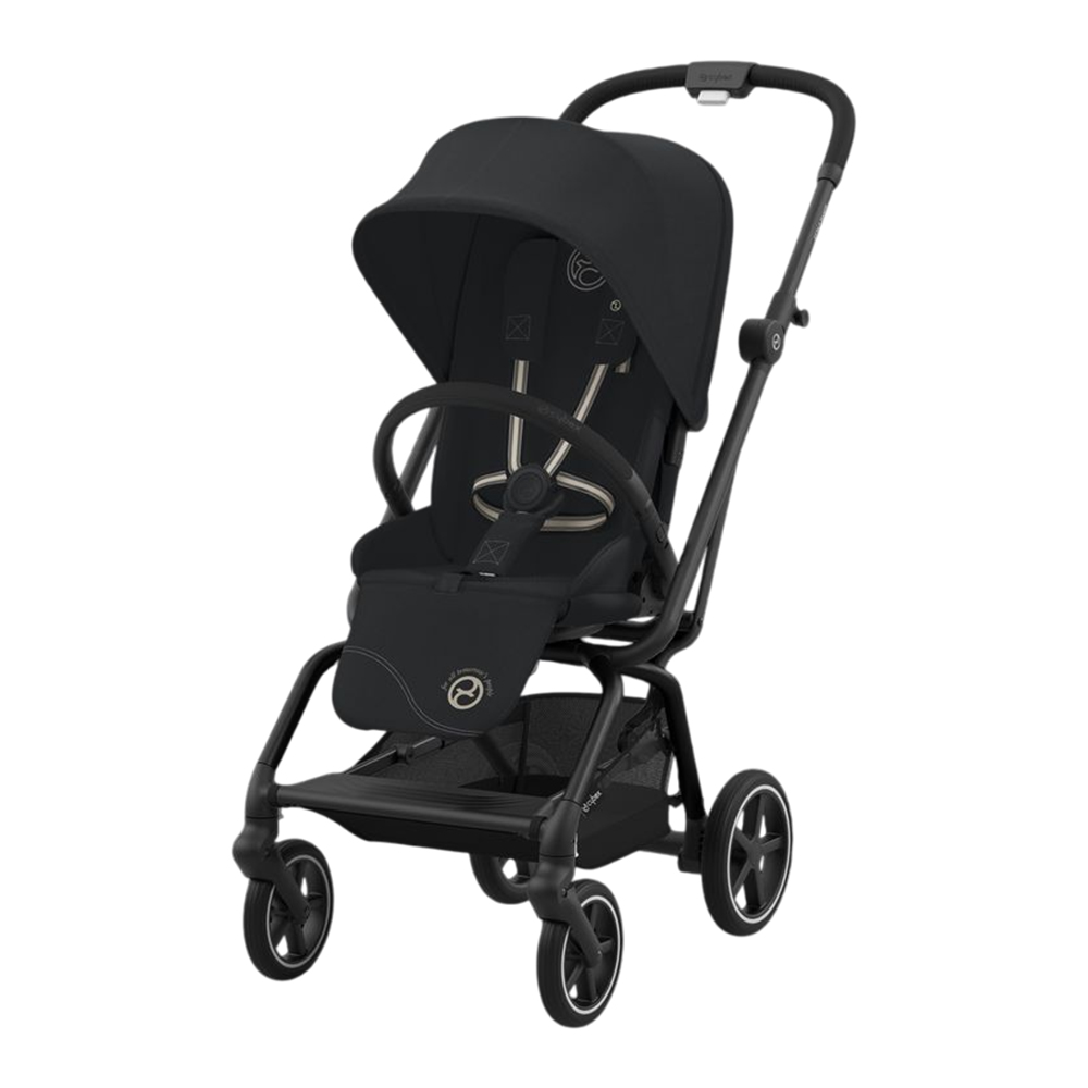 Cybex - Eezy S Twist Plus 2 Stroller - Magic Black