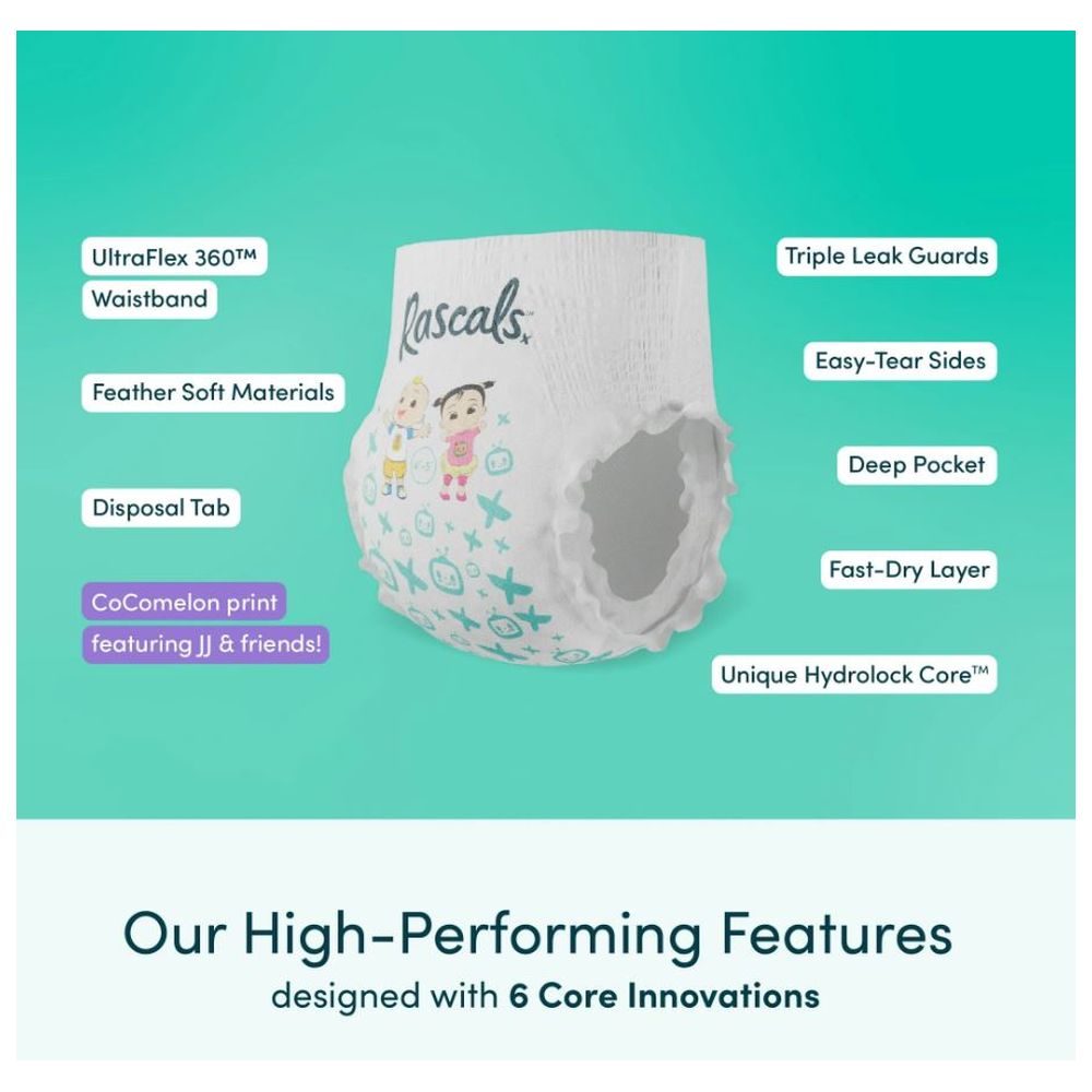 Rascals Training Diaper Pants - Size 6 - 15-20 kg - 46 Pcs