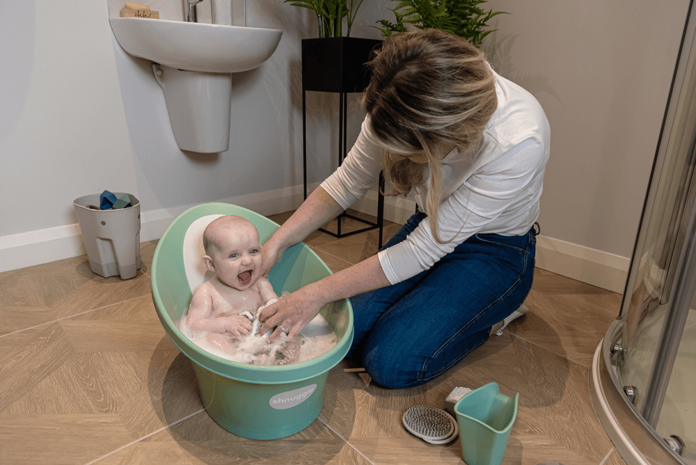 شناجل - مجموعة أدوات استحمام الأطفال - أوكالبتوس - 4 قطع