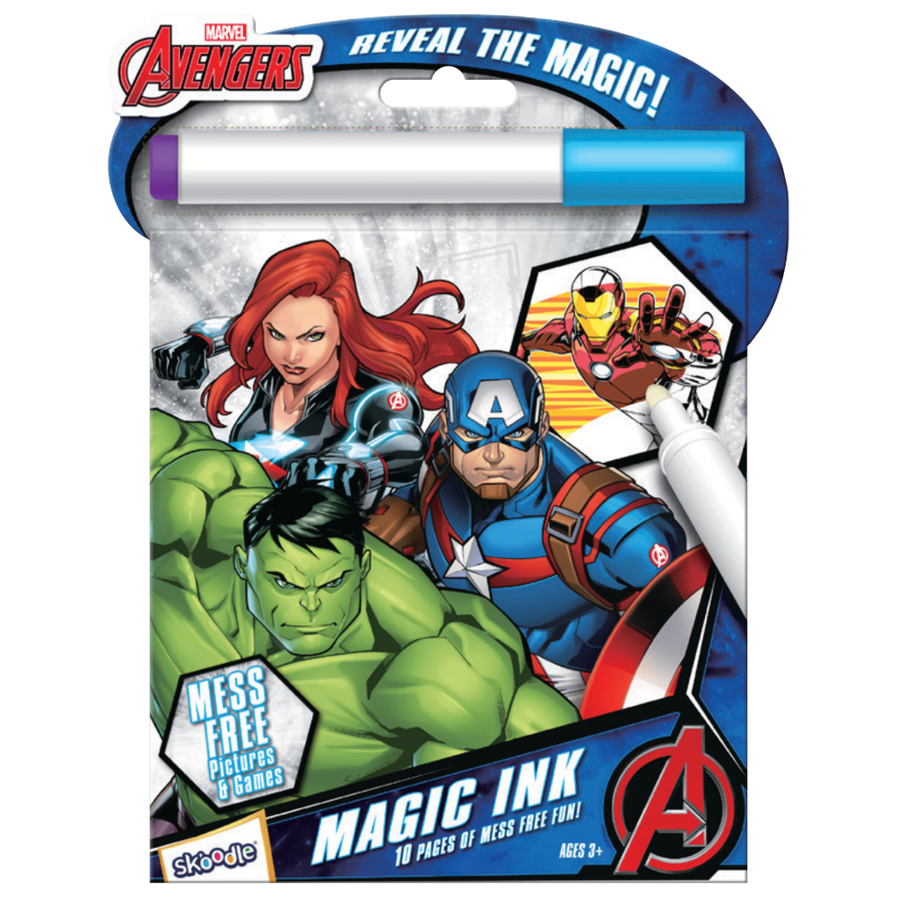Marvel - Avengers Magic Ink Book