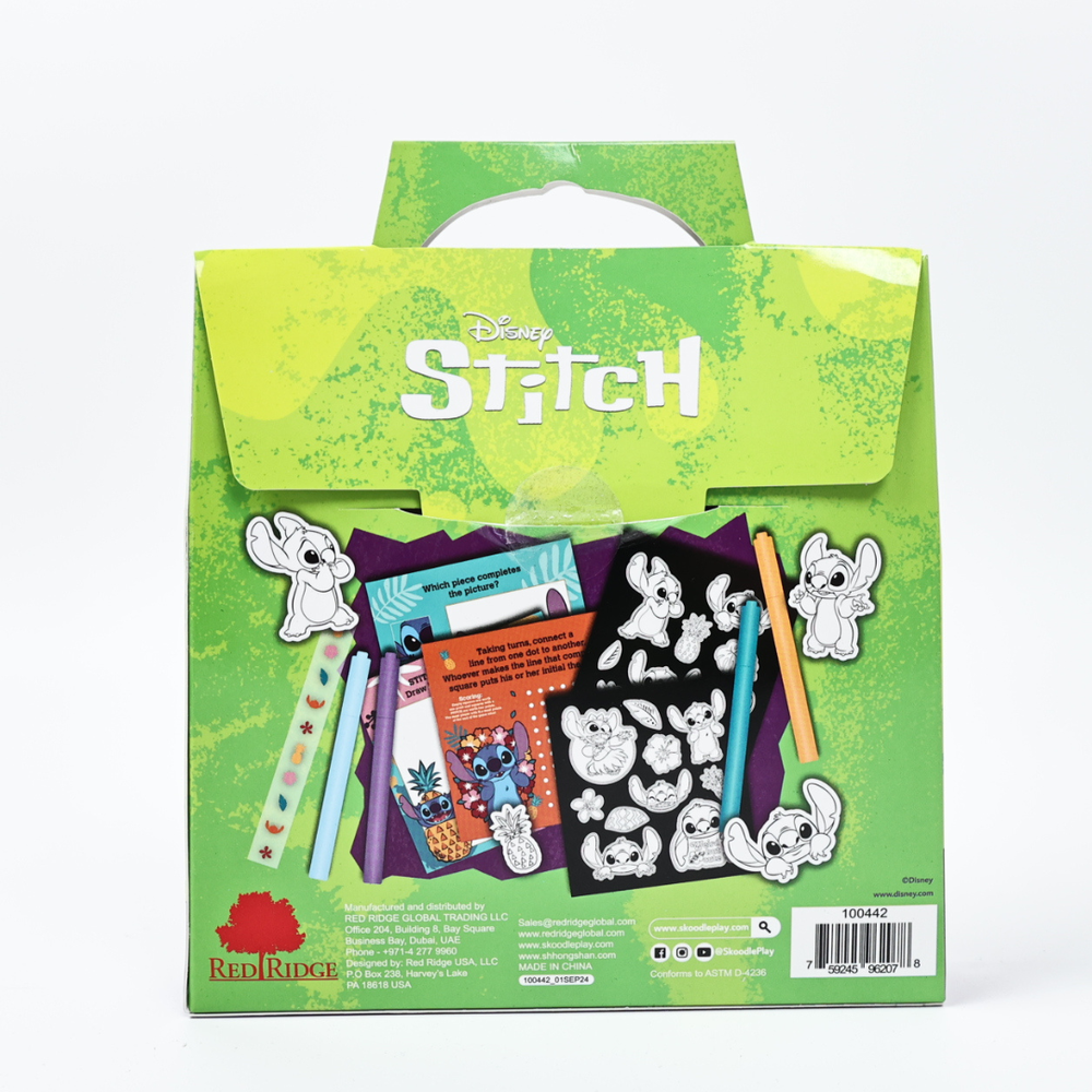 Disney - Stitch Color & Jewel Velvet Stickers Kit