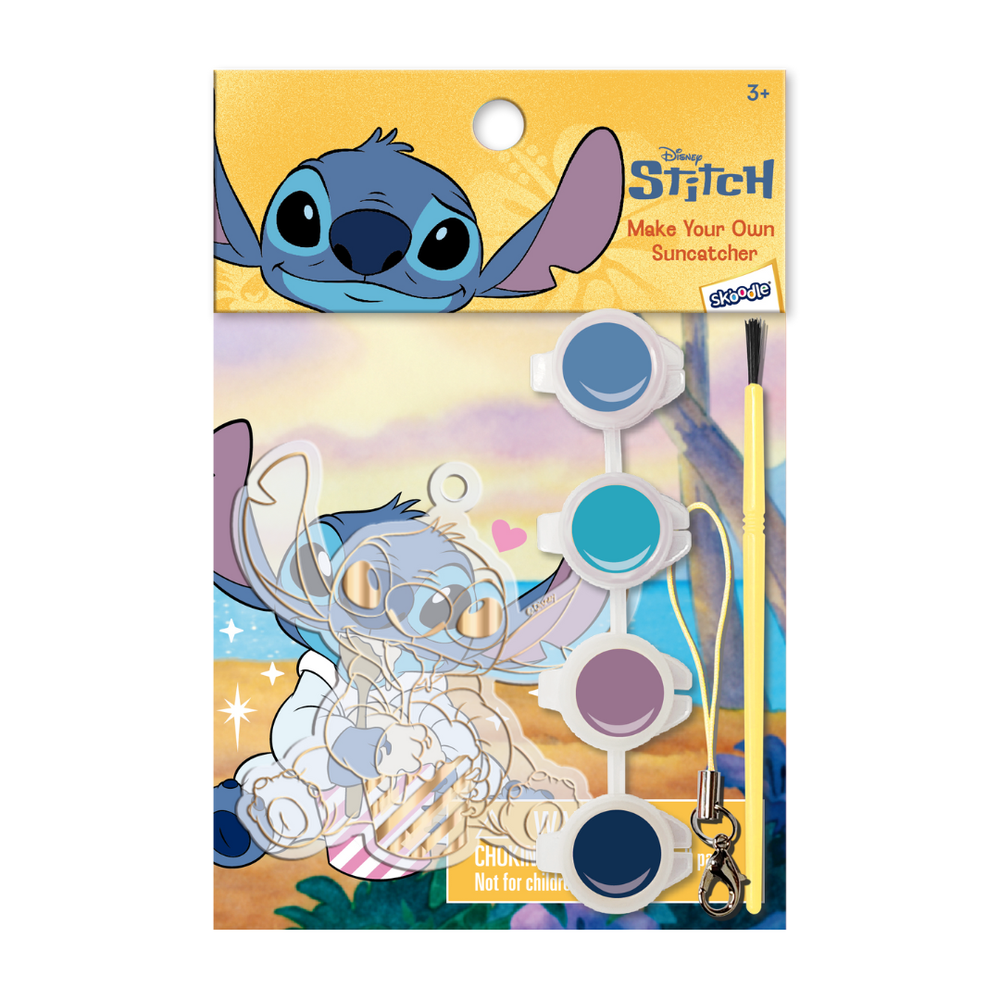 Disney - Make Your Own Suncatcher Arts & Crafts Kit - Stitch