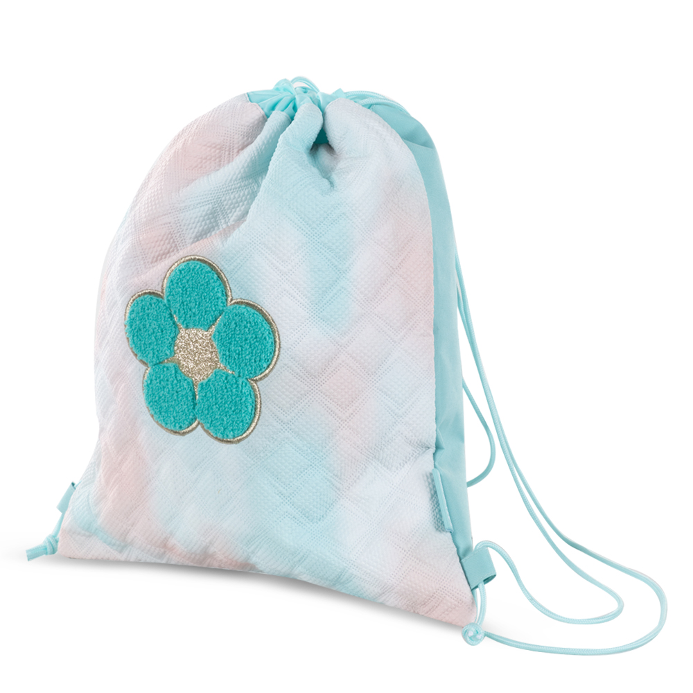 Eazy Kids - Drawstring Bag - Daisy Flower Green