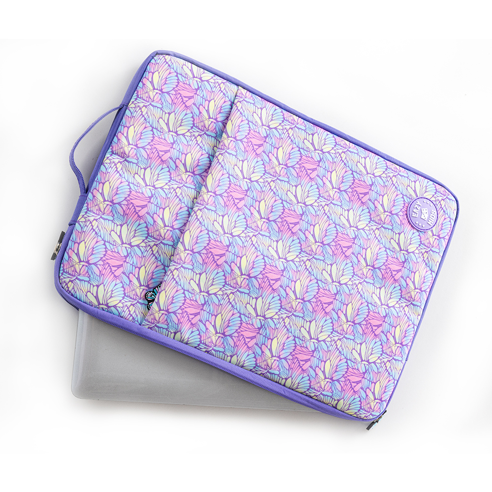 Eazy Kids - Ipad Sleeve - Butterfly Purple