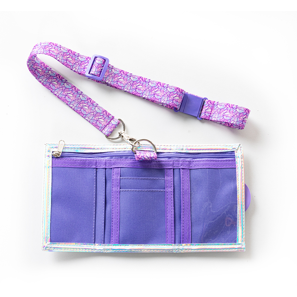 Eazy Kids - Wallet - Butterfly Purple