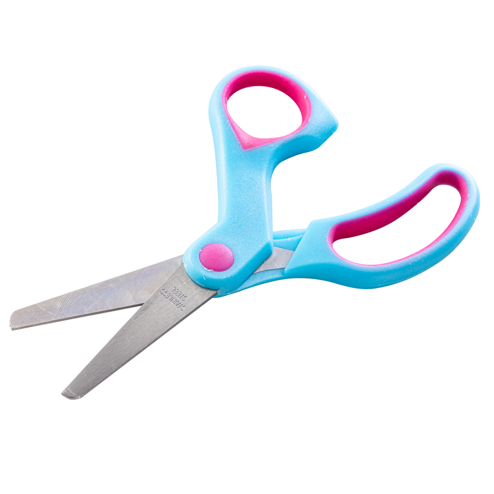 Eazy Kids - School Scissors For Kids - Blue