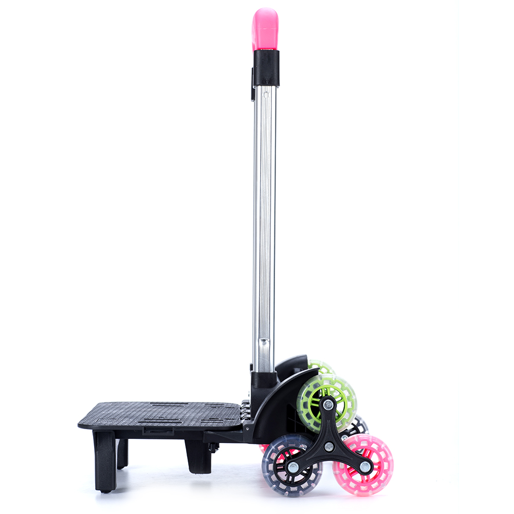 نوفا كيدز- عجلات عالمية للشنط المدرسية - زهري