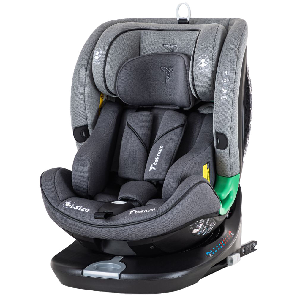 Teknum - Evolve Prime Isize Car Seat With Isofix - Grey