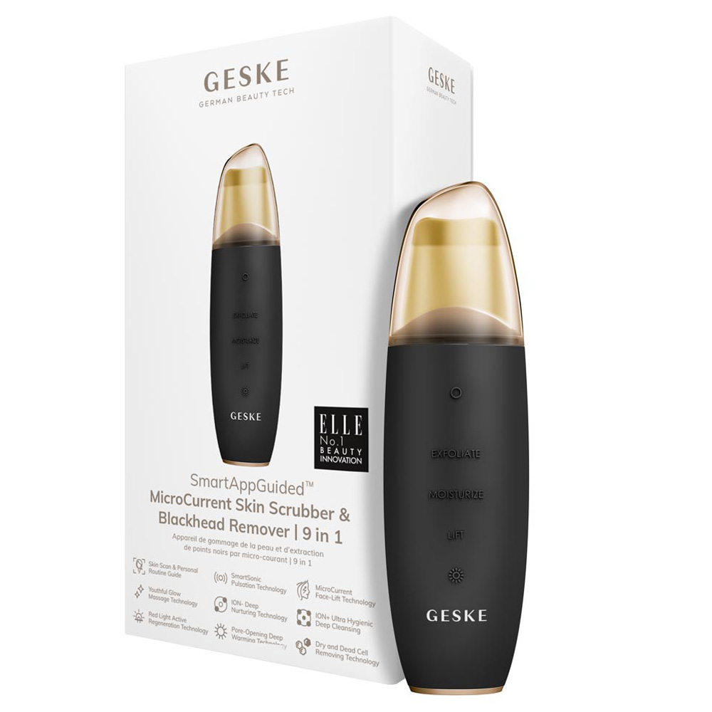 Geske - MicroCurrent Electric Skin Scrubber & Blackhead Remover - Grey