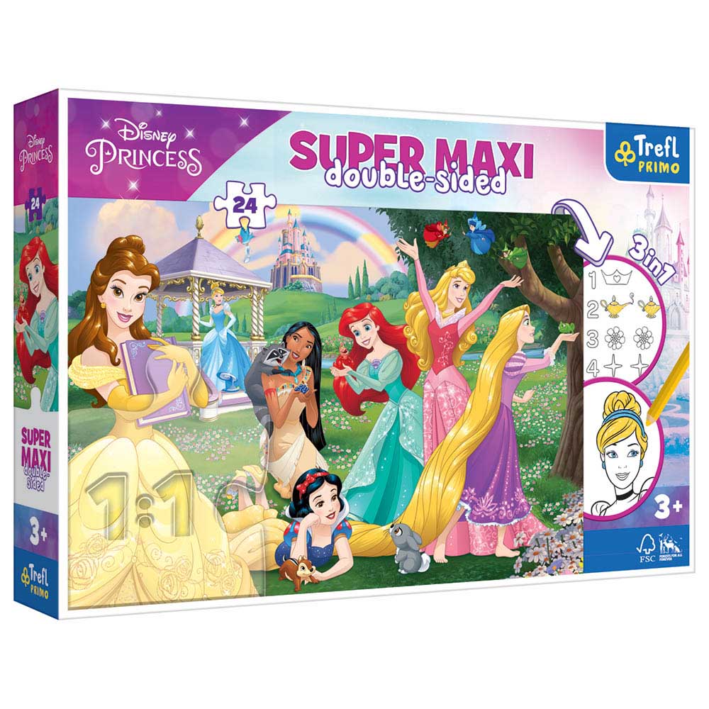 Disney Princess - Happy Princesses Super Maxi Puzzle - 24pcs
