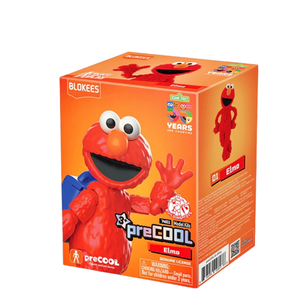 Blokees Precool Series Sesame Street Model Building Kit - Elmo