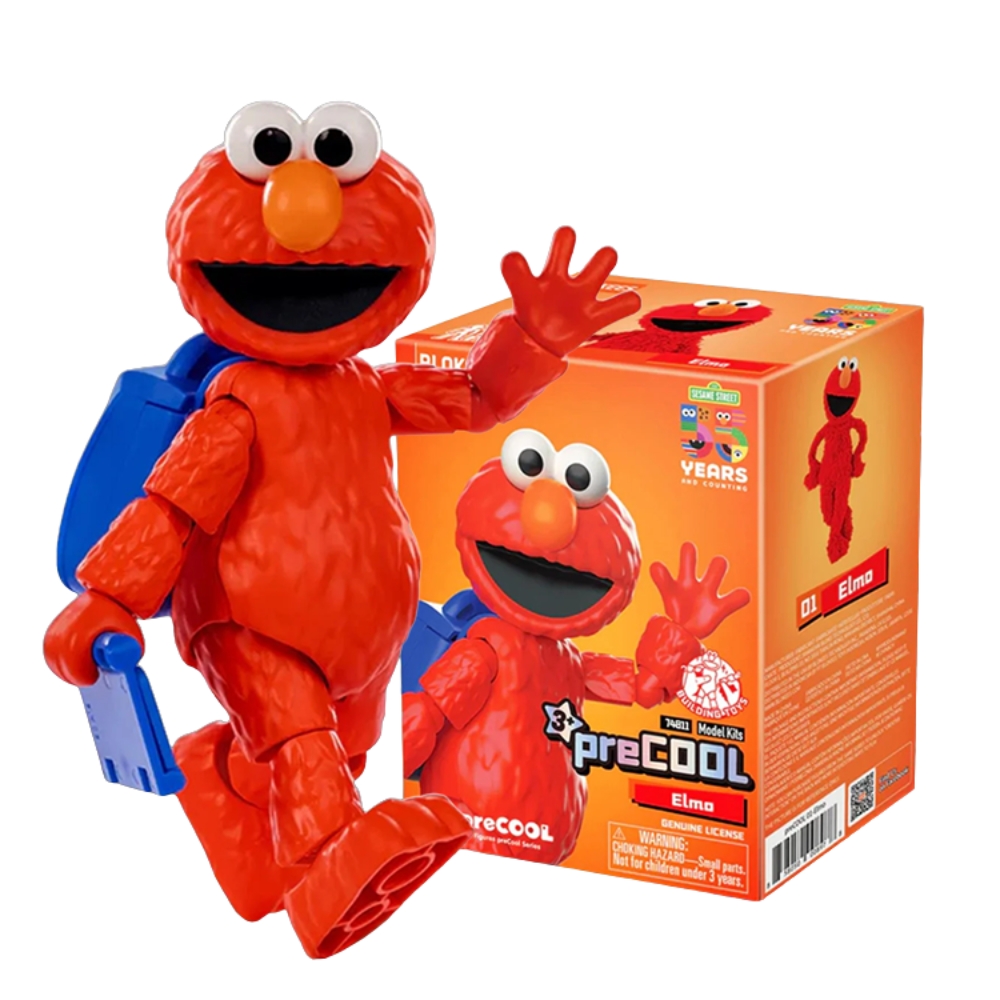 Blokees Precool Series Sesame Street Model Building Kit - Elmo