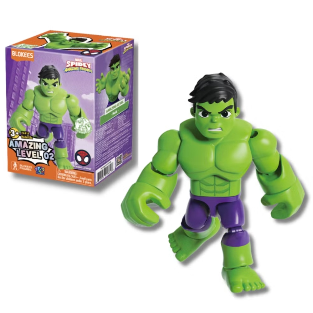 مجموعة بناء نماذج بلوكيز - مارفل سبايدي وأصدقائه المذهلين، المستوى 2 - هالك