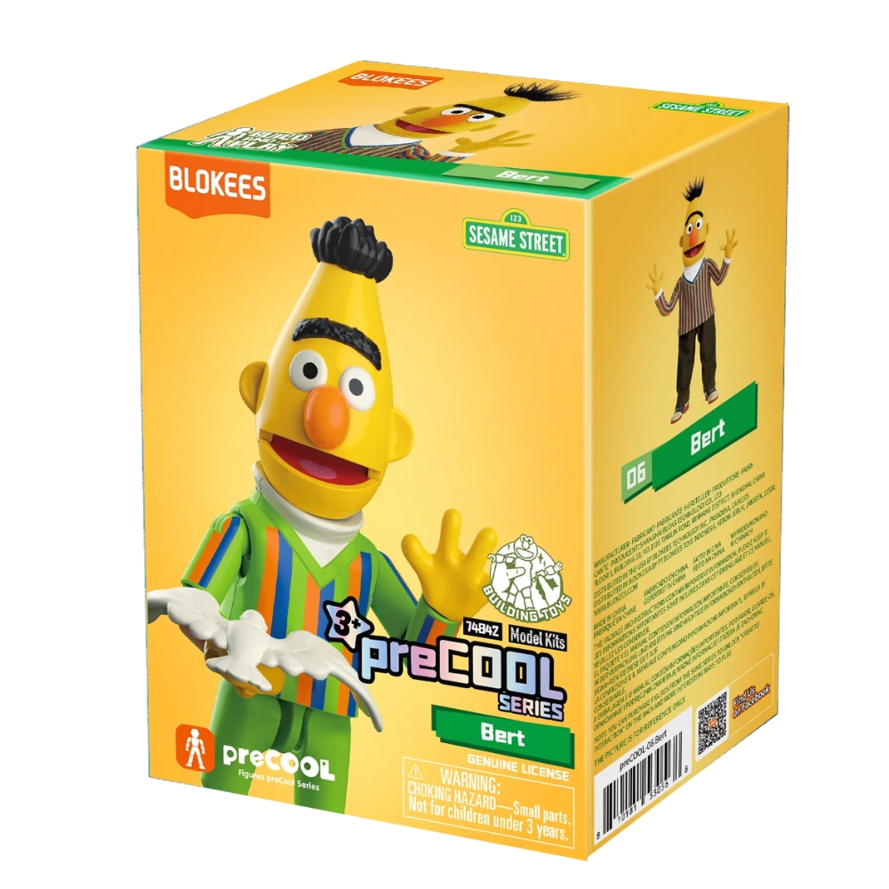 Blokees Precool Series Sesame Street Model Building Kit - Bert