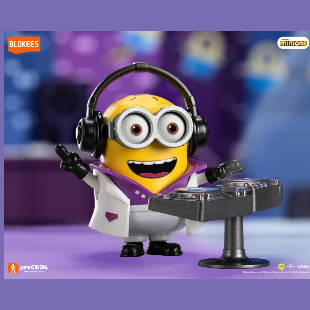 Blokees Precool Series Minions Celebration Party Model Building Kit - DJ Phil