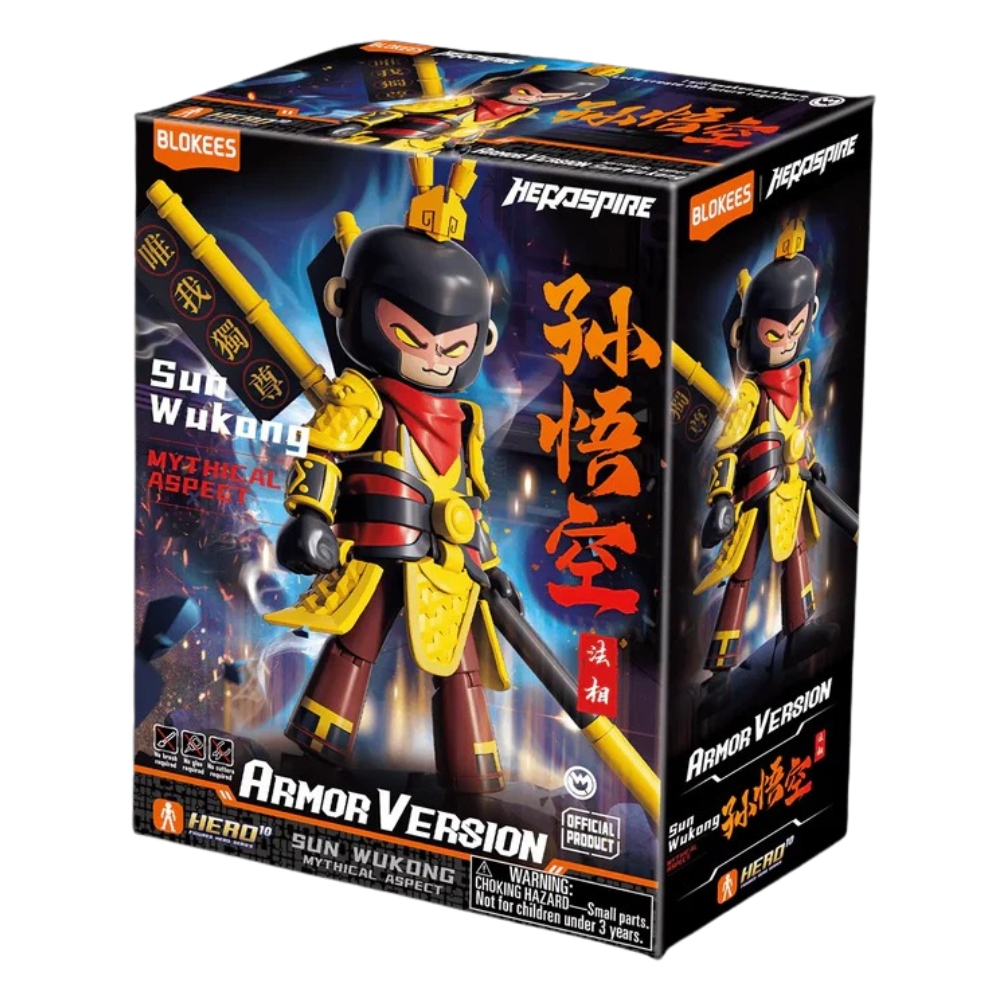 Blokees Armor Version Model Building Kit - Sun Wukong Mythical Aspect
