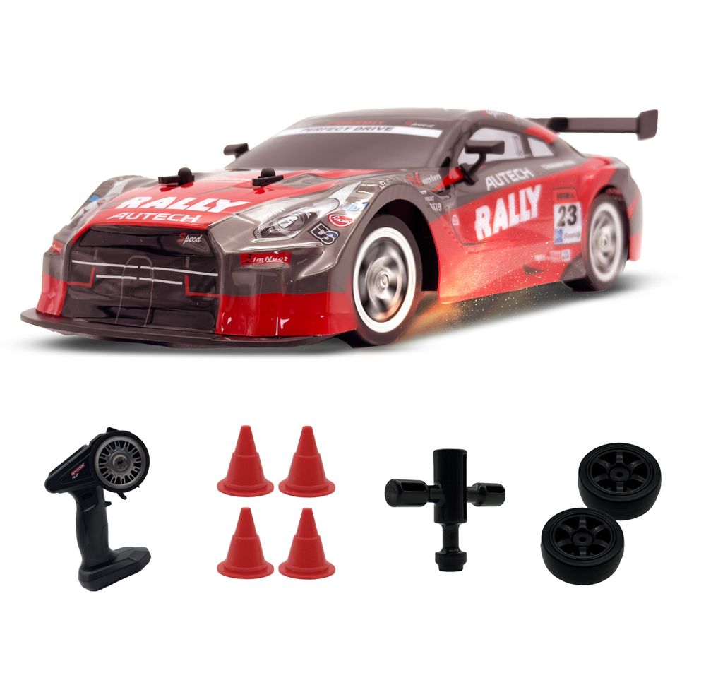 Funsterz - Drift Series Rc Remote Control Car - Red