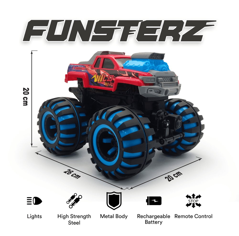 Funsterz - Neon Series Rc Car - Red