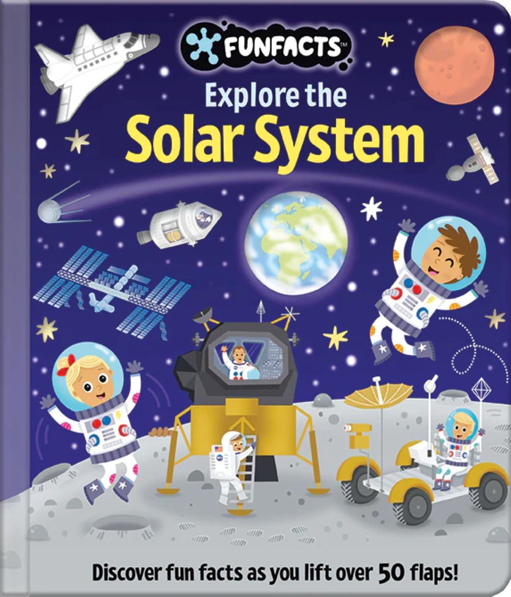 Funfacts - Lift The Flap Board Book - Explore The Solar System