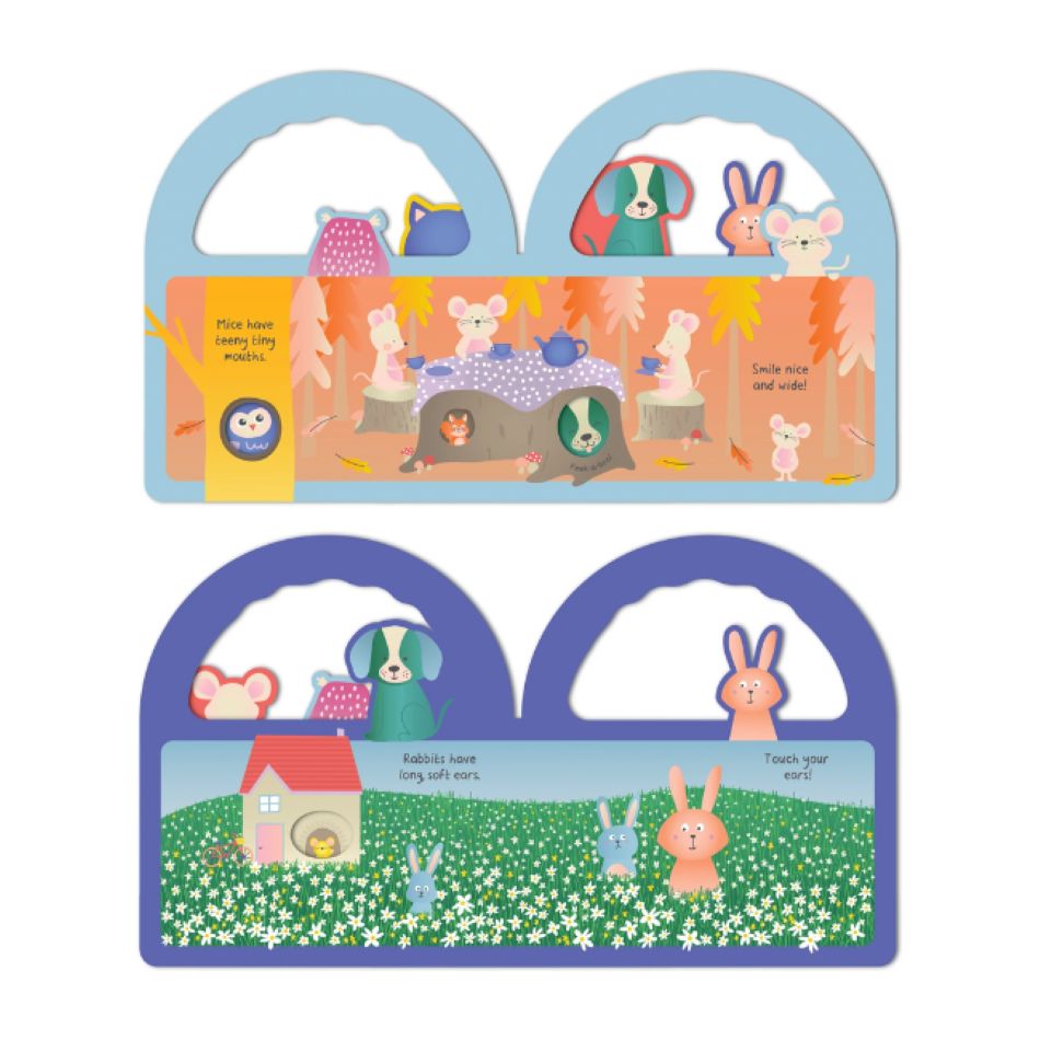 Baby's World - Peek-A-boo Handle Book