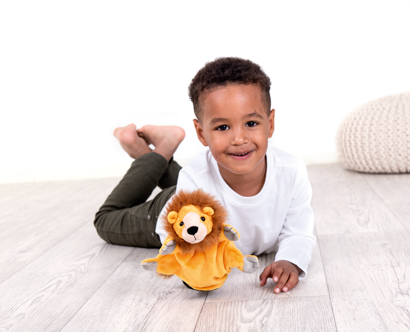 Edu Fun - Hand Glove Puppet - Lion - 25 cm