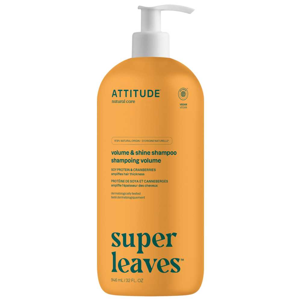 Attitude - Super Leaves Shampoo - Volume & Shine - 946 ml
