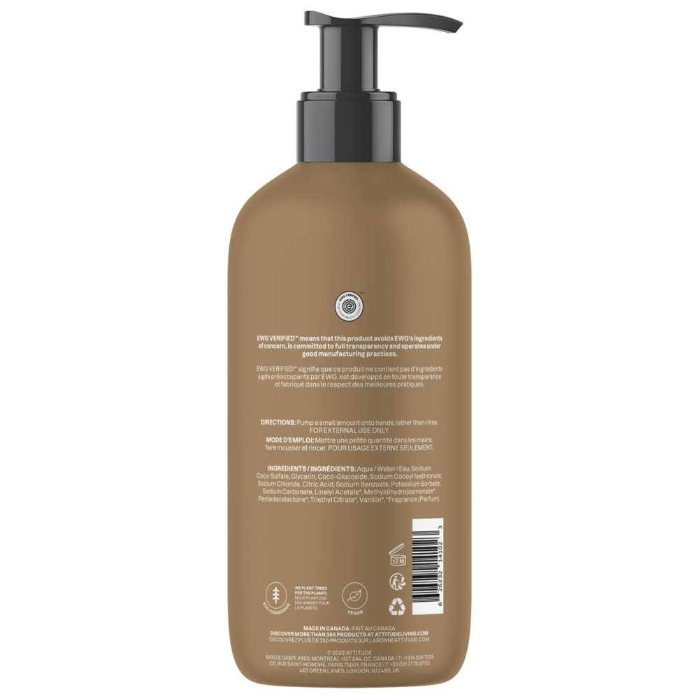 Attitude - Limited Edition Hand Soap - Vanilla Caramel - 473 ml