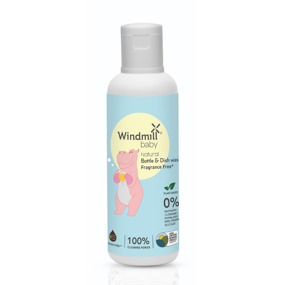 Windmill Baby Natural Cleaning Essentials Travel Pack - 300 ml