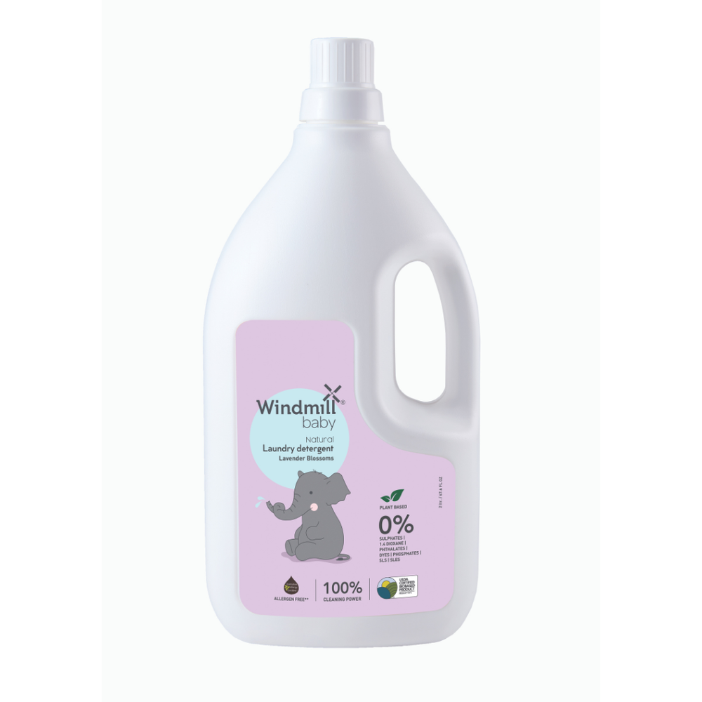 Windmill Baby - Natural Laundry Detergent Lavender Blossoms - 2l