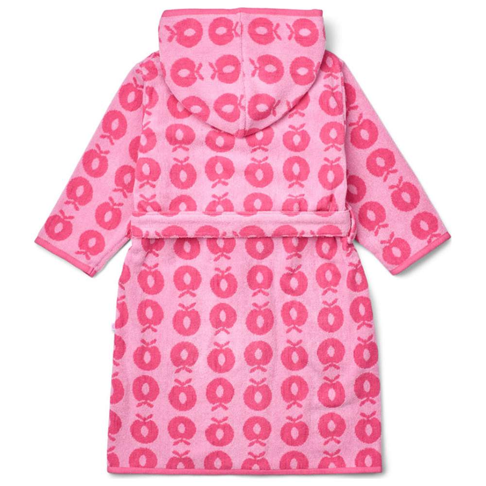 Smafolk - Apple Print Bathrobe - Pink