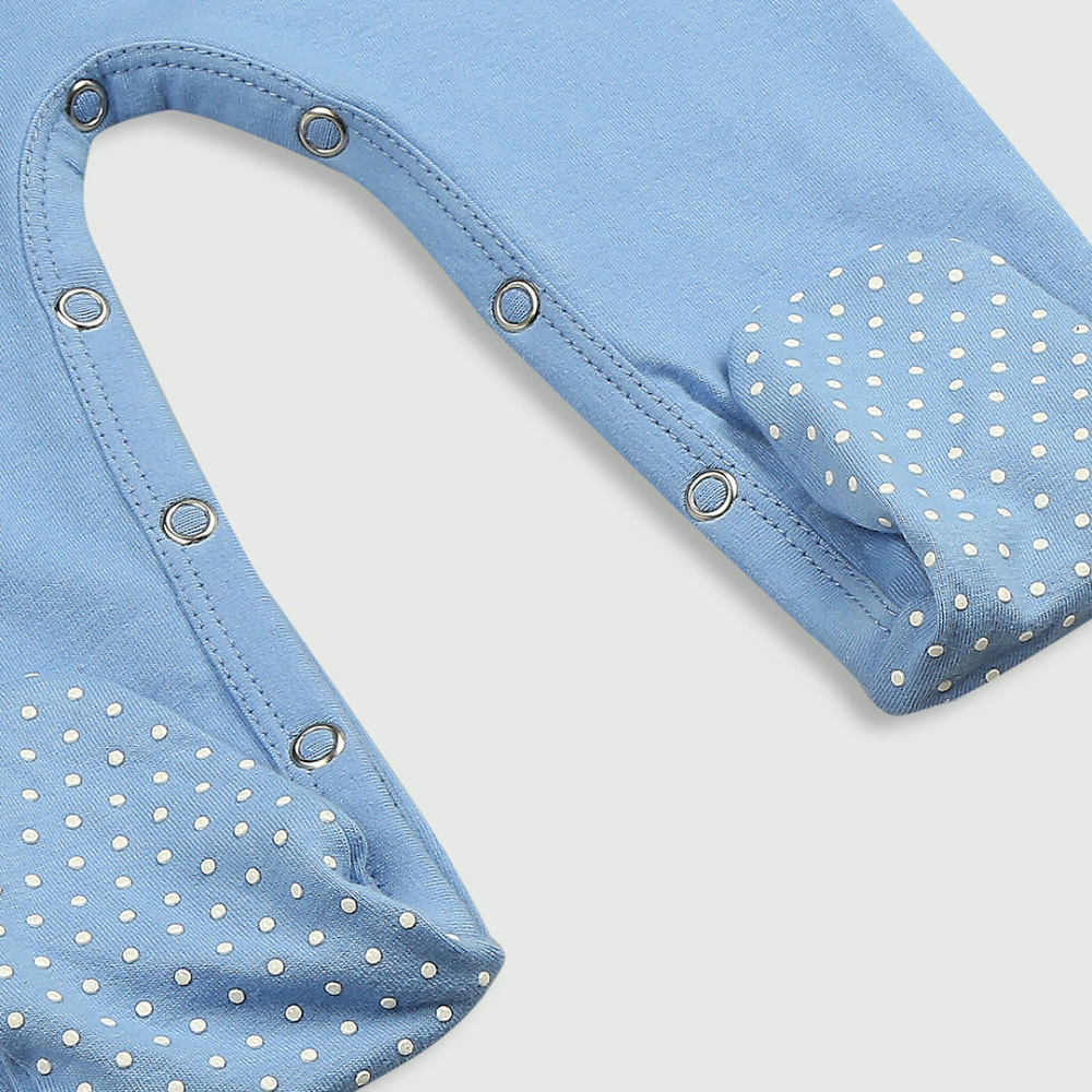 أولا أوتر - ملابس نوم بأقدام مغلقة - أزرق كورنفلاور