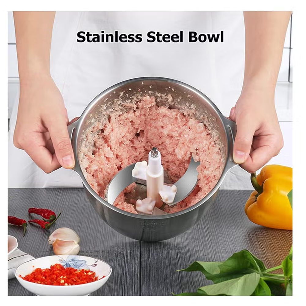 كولين - مفرمة طعام - فضي - 2 لتر - 350 واط